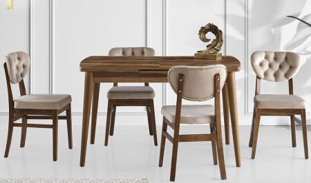 مجموعة طاولة الطعام من طراز MNZ-Mista - Cadde Yıldız