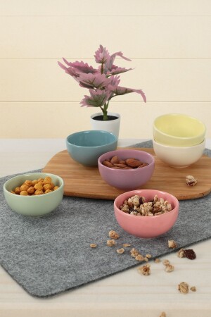MNZ-Mix Soft Cloud Bowl 12 سم 6 قطع - Keramika