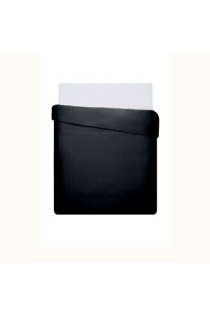 MNZ-Mix&match القطن ساتين مزدوج غطاء غطاء الأسود 60222823 - Linens
