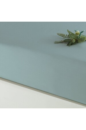 MNZ-Mix&match القطن ساتن الملك حجم الصفحة المثبتة الخضراء - Linens