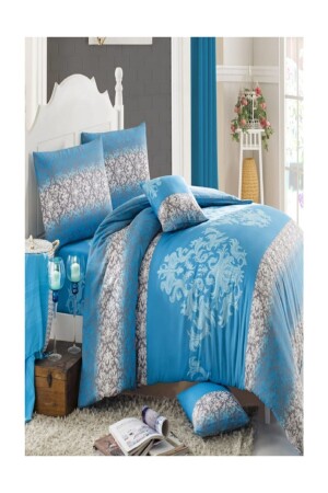 MNZ-Moda Deluxe مزدوجة سهلة الحديد القشرة غطاء مجموعة Setblue34965 - Always