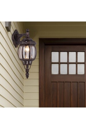 MNZ-Modelight Outdoor Octagonal Inverted Sconce B-102078 - lumenistanbul