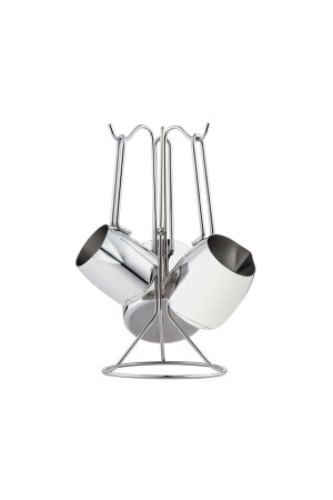 MNZ-Modern 4 Piece Coffee Pot Set مودرن - Nehir