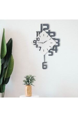 MNZ-Modern حجم كبير المذبذب الجغميري المذبذب المكتب المنزلي ساعة الجدار bnss1 - CajuArt