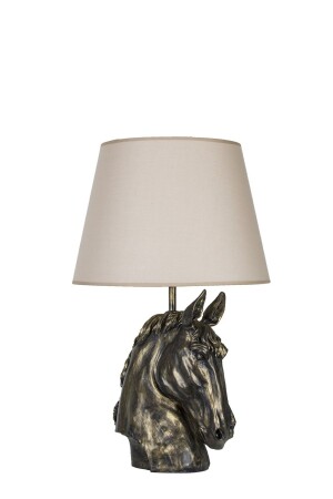 MNZ-Modern Design Horse Lampshade ذهبية بيج كيكات009 - Qdec