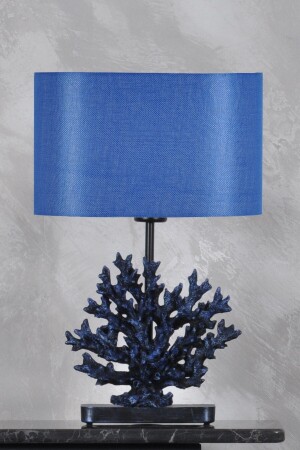MNZ-Modern Design مرجانية شمعة ظل كوبالت الأزرق qdecmerabj014 - Qdec