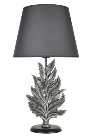 MNZ-Modern Design ورقة شمعة الدرع الفضي الرمادي qdecyprkabj016 - Qdec