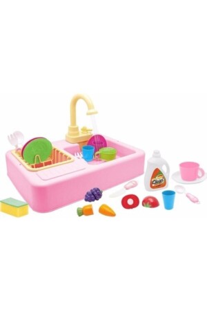 MNZ-Modern Fountain Sink Set بطارية تعمل كعبة المطبخ Set modern_01 - Kayyum Oyuncak