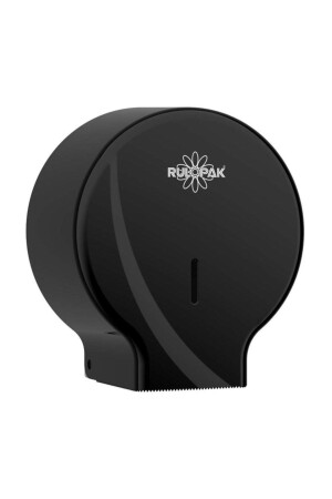 MNZ-Modern Mini Jumbo Dispenser ورق المرحاض الأسود R-1310S - Rulopak