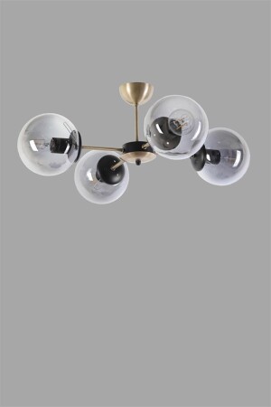 MNZ-Modern Quadruple Smoked Glop Glass زرقاء سوداء من الوهبات LMBDR00204 - Lambadar