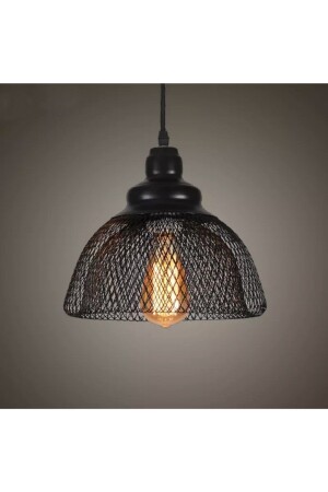 MNZ-Modern Retro Wire Design Lamp Pendant Lamp Chandelier أسود برينز713 - burenze