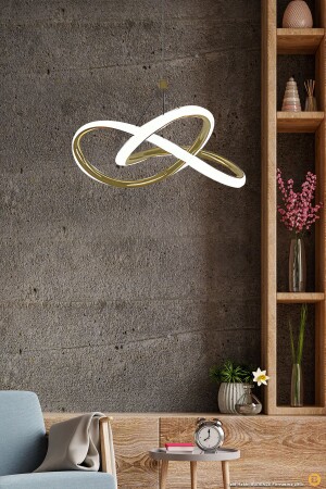 MNZ-Modern Single Pendant Lamp Power Led Chandelier القديم الضوء الأبيض قاد غرفة المعيشة TYCY27LB2N169605613637353 - Fico Home