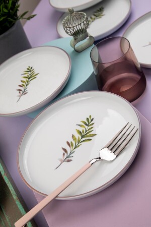 MNZ-Moderna 6 شخص 19 سم كعكة مجموعة الراحة - Kütahya Porselen