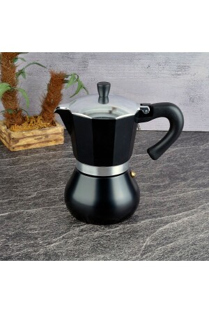 MNZ-Moka قنبلة قهوة 6 كوب حامل THN66016 - Tohana