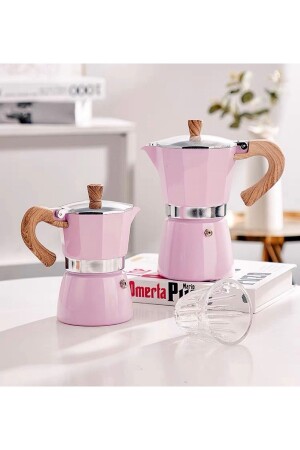 MNZ-Mokapot Koffeehutt كوب كبير كوب Hes-6 كوب مصنع الكوب معدات الكوب إيطالية مرشحات كوب 87980 - Kingstone