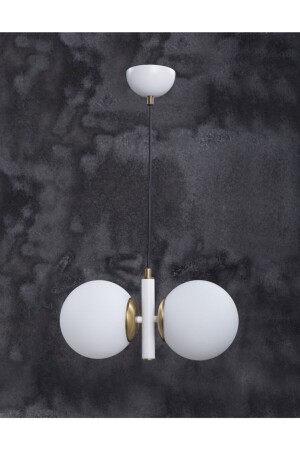 MNZ-Monera White Tumbled Finish شعلة الزجاج البيضاء 10146102 - MŞ Aydınlatma