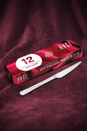 MNZ-Moonlight 12 قطعة سكين العشاء AYS-12YB - Avcı