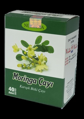 الشاي العشبي المختلط MNZ-Moringa 40 كمبيوترات حقيبة مرشحة NS3305036 - Nursima