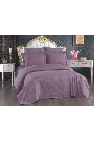 MNZ-Mpurple 100% القطن العضوي 6 قطع مجموعة الـ Pique - Homeart