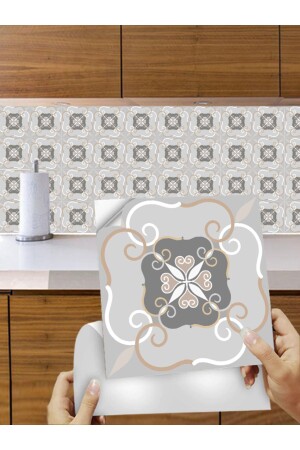 MNZ-Muftak حمام الطوب غطاء ديكورات الجدار للكتلة 10 قطع - Genel Markalar