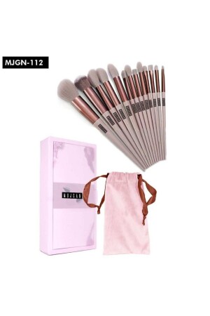 MNZ-Mujgan 12-piece Fix Brush Set وردي - Gozimy
