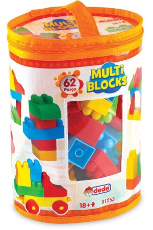 MNZ-Multi Blocks 62 قطعة - Dede Oyuncak