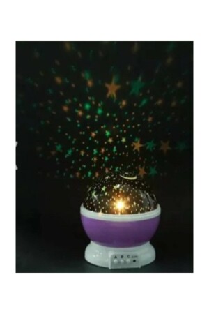 MNZ-Multicolored and Rotating Star Master Night (النجم المتدوّر) النّجم اللّيف الأرجوان الأرجواني ELBA5454564 - ELBA