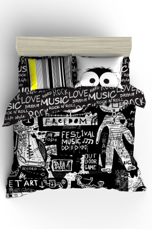 MNZ-Music غطاء ملابس مزدوجة مجموعة HGNR1489 - Helen George