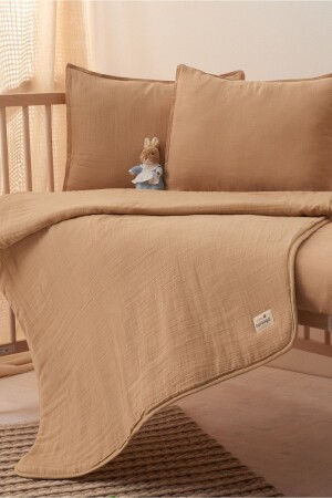 كالتة الأطفال من نوع MNZ-Muslin، (92X114 CM) ، 100% القطن - رمل بيج TYC00600739795 - Barooga