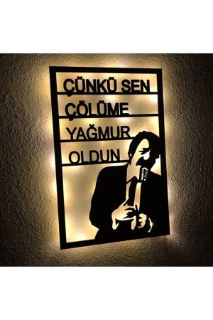 بطارية من الطاولة من قبل MNZ-Müslüm Gürses Silhouette LED Light - Mavimodahome