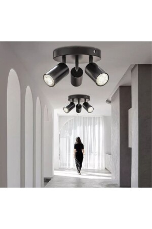 MNZ-Mylights عصرية ثلاثية المعادن LED نقطة شمعة متحركة مع مصباح ضوء النهار MYL003001 - demet habek mylights