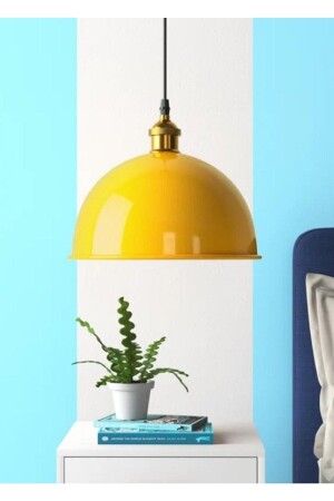 MNZ-Mylights الصفراء الرياضة الحديثة مصباح معلق معدني شمعة المطبخ شمعة المطبخ MYL003123 - demet habek mylights