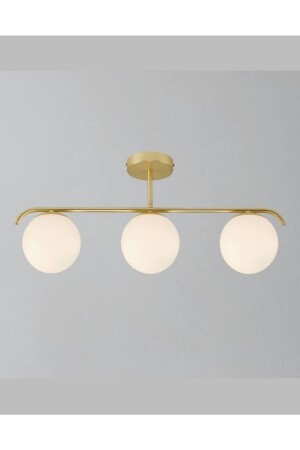 MNZ-Mylights ثلاثية القديمة القديمة الأوبال الزجاجية الأرضية شمعة الرياضة الحديثة شمعة MYL003222 - demet habek mylights