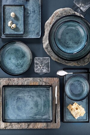 (MNZ-Nanokrem) 24 قطعة عشاء مجموعة 6 أشخاص 890003 NNTS24Y2890003 - Kütahya Porselen