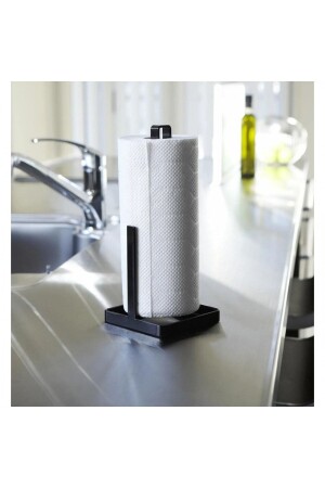 MNZ-Napkin Roll Holder كاونتربوبت أسود - Mirayevim