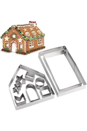 MNZ-Narkalıp المنزلية قالب الكوكي 10 قطع Narkaıp-NRM032 - Nar kalıp