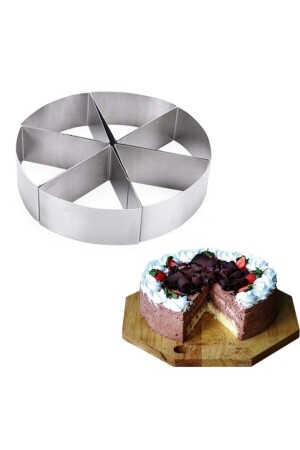 MNZ-Narkalıp قطعة دائرية من كعكة الغلاف عمق 5 سم nar004 - Nar kalıp