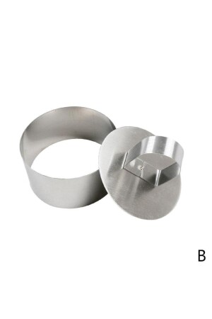 MNZ-Narkalıp العرض المكمل الدائرة والكعك الغلاف قطر 8 سم عمق 5 سم - Nar Kalıp