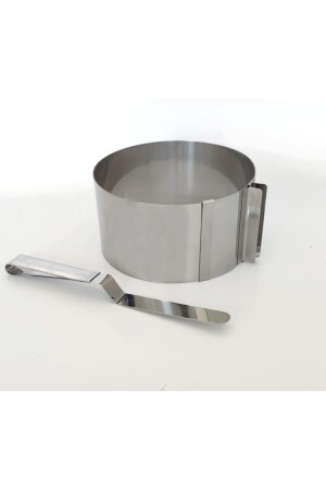 MNZ-Narkalıp Round قابلة للتعديل كعكة العفن والكعك الجبس المزروع 16-30 سم عمق 10 سم Narkaıp-NRM0056 - Nar kalıp