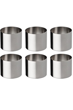 MNZ-Narkalıp Round كعك الكمال غوصة 5 سم قطر 6 سم 6 قطع - Nar Kalıp