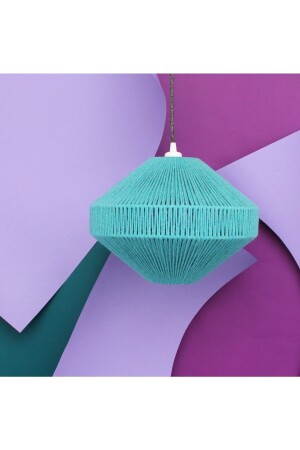 MNZ-Natural Bohemian Chandelier، Rustic Chandelier، Jute Chandelier، Casual Chandelier، Handmade Chandelier، Macrame Chandelier nrgn0110 - mammoly