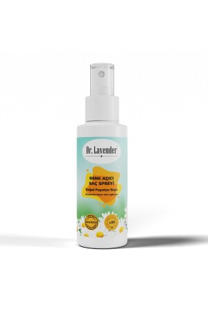 MNZ-Natural Chamomile Extract لون إضاءة الشعر رش المياه 100 مل - Dr. Lavender