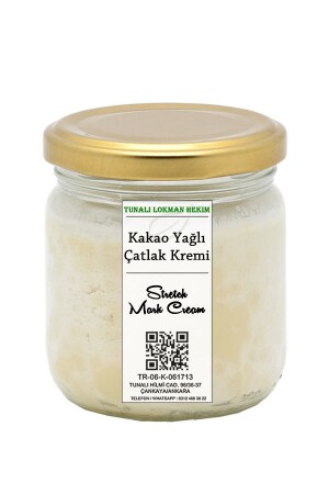 MNZ-Natural Handmade كاكاو بورت التمدد كريم علامة لافندر زيت الأرمندز زيت كاكاو بورت 100 مل - Tunalı Lokman Hekim