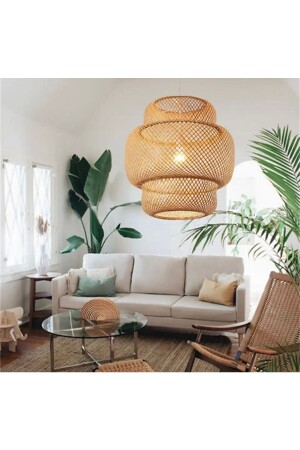 MNZ-Natural Nordic Design شمع البامبو Wicker شمع 1 جودة درجة 350ملي متر قطر طازجة قطر burenze7002 - burenze