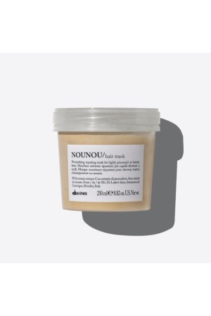 MNZ-Natural Nounou الغذاء والحماية قناع الرعاية 250ml NesliBeauty DVN-NOUNOUMASKE - Davines