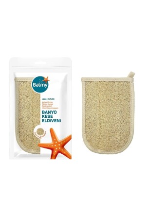 MNZ-Natural Pumpkin Bath Mitt - Balmy