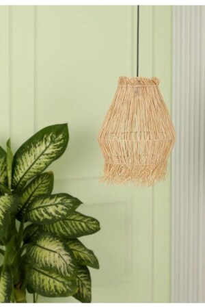 MNZ-Natural Raffia Design شمعة 382829 - YLMZ