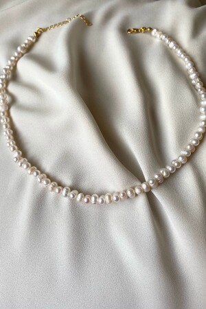 MNZ-Natural Real Pearl Necklace GD000038 - gaila design