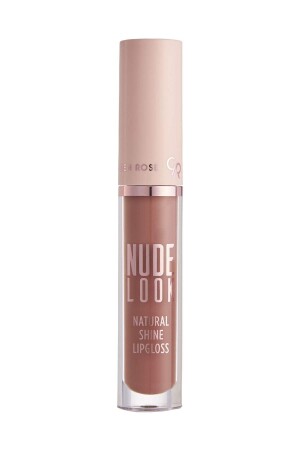 MNZ-Natural Shine Lip Gloss - نظرة عارية طبيعية - Golden Rose