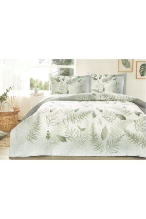 MNZ-Naturlig Green Double Four Season قماش غطاء غطاء غطاء غطاء غطاء غطاء غطاء غطاء غطاء غطاء غطاء غط - Özdilek